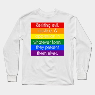 Baptismal vows Long Sleeve T-Shirt